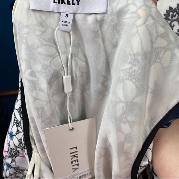 Likely contour daisy delbarton ruffle mini dress. One shoulder, floral, girly - Picture 11 of 11